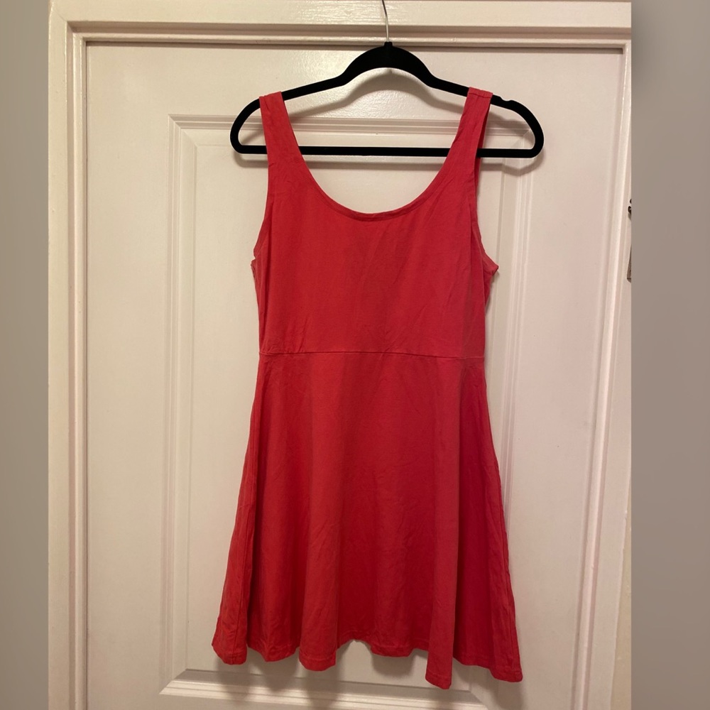 Pink mini dress